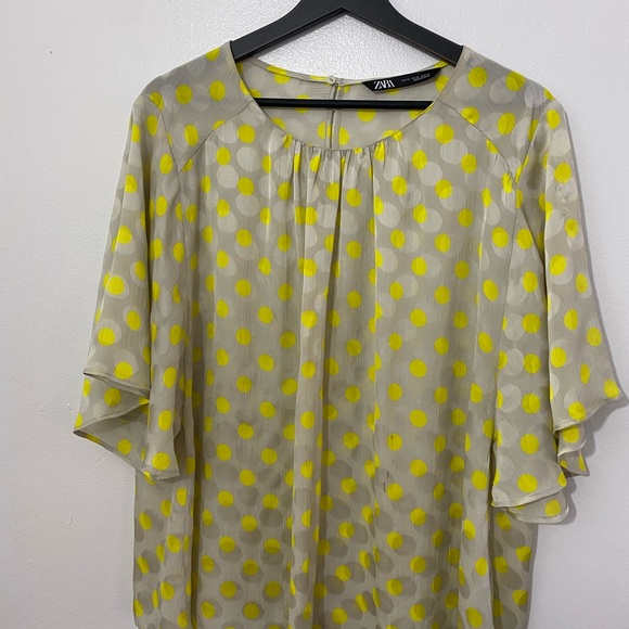 Zara Polka Dot Skirt Set - Picture 3 of 12